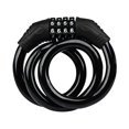 thumbnail image 2 of S SERENABLE 4 Digit Code Bike Cable Lock Lock for Mountain Bike Riding Bicycling without Lock Rack, 2 of 9