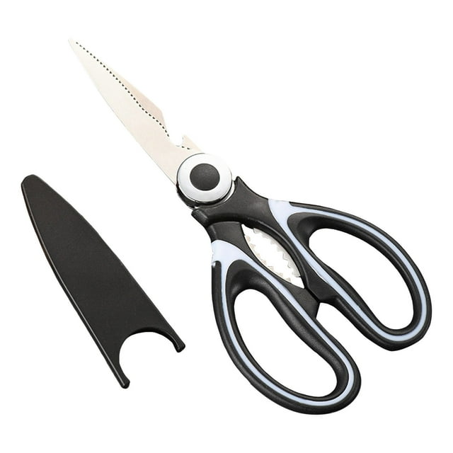 Kitchen Shears Kitchen Shears For Food Stainless Steel Kitchen Scissors All Purpose Heavy Duty Scissors In Kitchen Gadgets Dishwasher on Metal Strip Holder Items Wall Strips Rose Kitchen Utensils