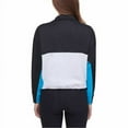 thumbnail image 2 of DKNY half zip pull over black Large, 2 of 2