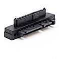 thumbnail image 1 of Sff-8482 Sas 22 Pin To 7+15 Pin Sata Male Hdd Hard Drive Adapter 90 Degree Angle, 1 of 5