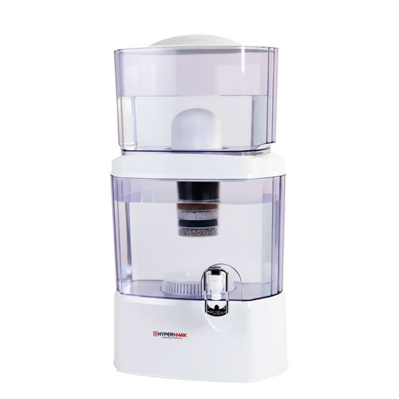Purificador de agua dispensador Hypermark Clearwater filter Blanco 24 litros