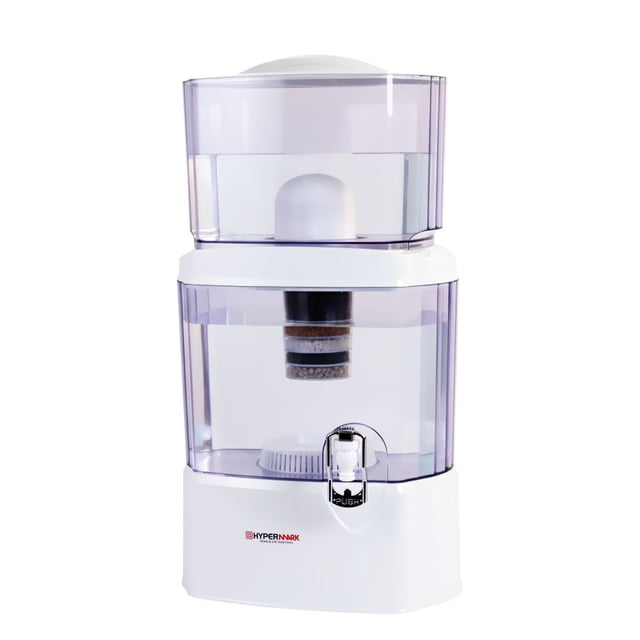 Purificador de agua dispensador Hypermark Clearwater filter Blanco 24 litros