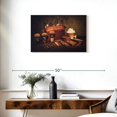 thumbnail image 3 of Elephant Stock Salon Accessories For Men Wall Art - Horizontal Canvas Wall Art - Living Room Wall Decor - Fashion And Beauty Canvas - Brown And Beige Decor - 30" x 20", 3 of 8