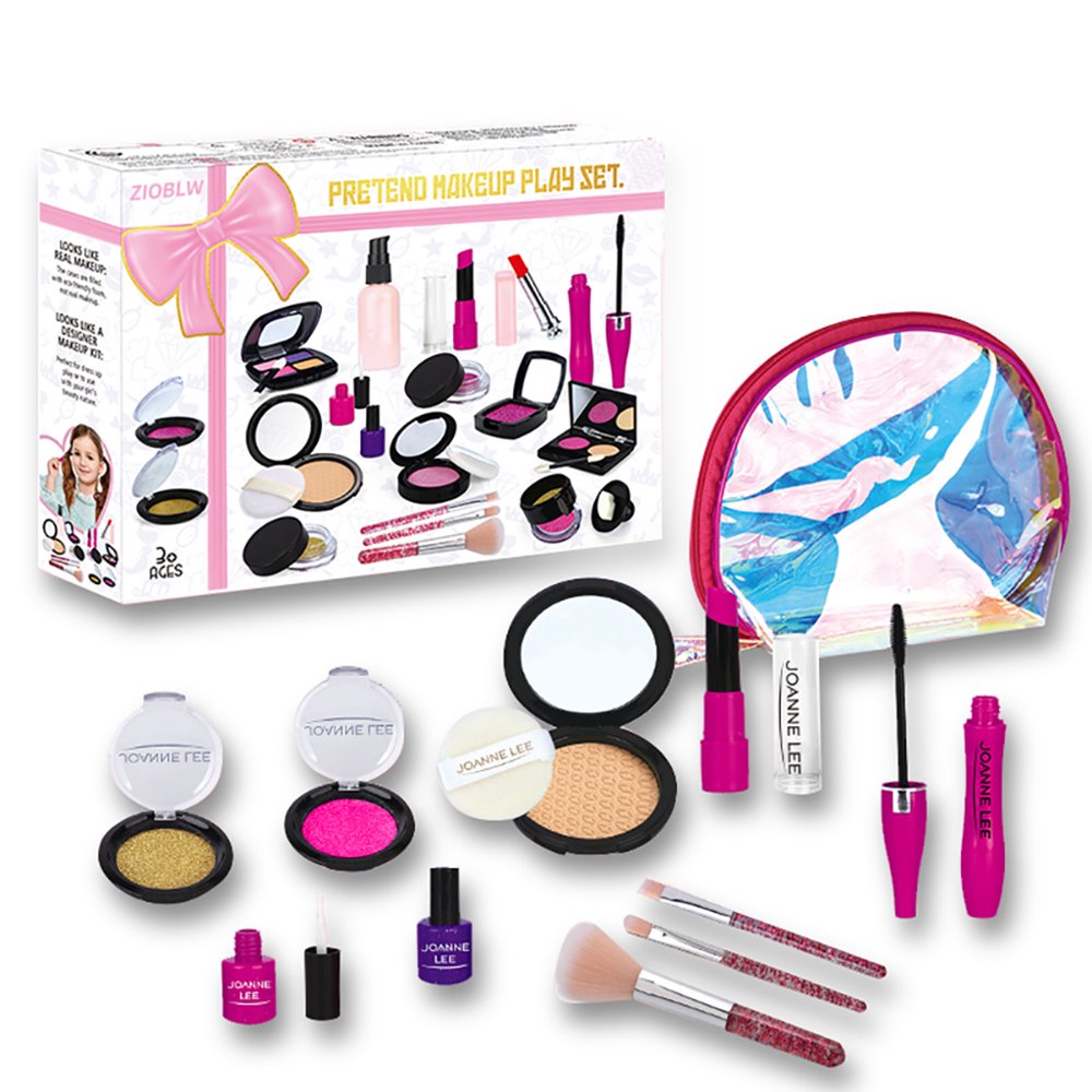 Pretend Play Kid Purse Set for Girls with Handbag, Pretend Smart Phone