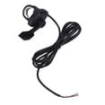 thumbnail image 2 of Gatillo de acelerador para dedo pulgar para bicicleta eléctrica, scooter y bicicleta eléctrica (mano derecha), 2 of 14