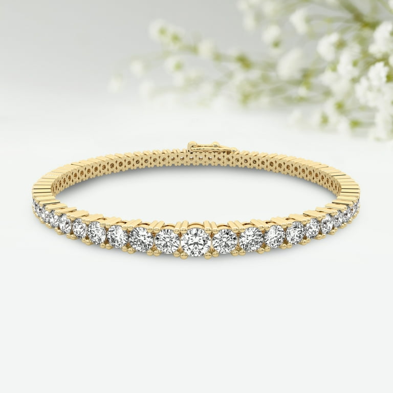 Certified diamond deals tennis bracelet