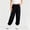 Black, variant on SGFCWSX Girls Sweatpants Elastic Waist Soft Loose Fit Jogger Pants with Elastic Cuffs for Kids Gray Size 7 Years