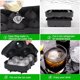 thumbnail image 2 of Large Square & Round Ice Cube Trays - Premium Silicone for Slow Melting Whisky & Drinks, 2 of 5
