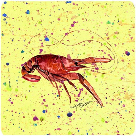 Crawfish Foam Coasters - Set Of 4