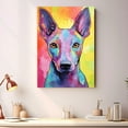 thumbnail image 2 of Xoloitzcuintli Dog Gift - Art Bedroom - Graffiti Dog Wall Art For Living Room Large Size Modern Home Wall Decor Abstract Canvas Wall Art Ready to Hang Size 11''x17'', 24''x36'', 2 of 4