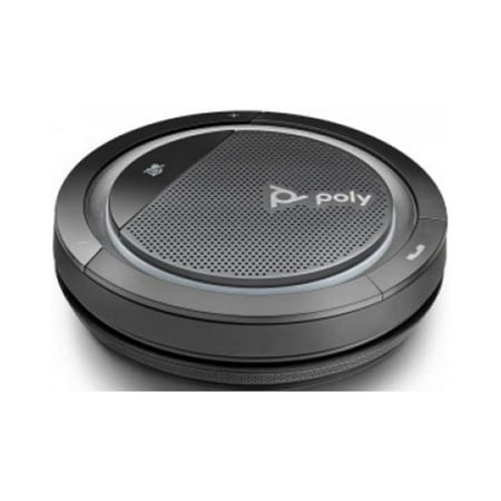 UPC: 0017229171541 | Poly Calisto 5300 Personal Bluetooth Speakerphone (Plantronics) – Connect to PC/Mac via USB-A and Cell Phone via Bluetooth – Works with Teams Zoom and More
