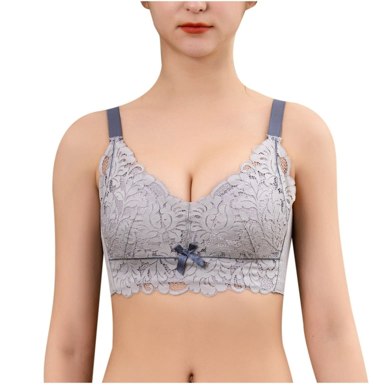 Tawop Ultra Thin Full Cup Bra Without Steel Ring Sponge Sexy Lace