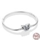 thumbnail image 1 of Bracelet Silver 925 Original Snake Chain 17-20 Evil Eye Heart Star Zircon for Charms Beads Pendant Birthday Jewelry Making Gifts, 1 of 5