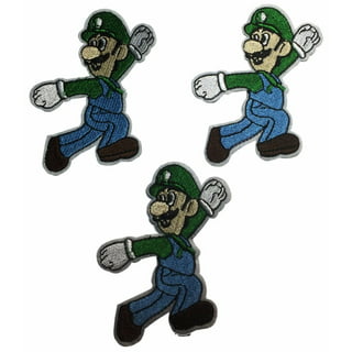 Super Mario Cosplay Mario Kart / Snes / Mario World / Super Mario Brothers  / Mario Allstars 2.5 Logo Sew Ironed On Badge Embroidery Applique Patch 