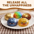 thumbnail image 4 of Dumpling Squishy, Glitter Dumpling Squishy Stress Ball Fidget Toys with Steamer Box, Cute Bao Bun Sensory Squeeze Toys for Anxiety Relief, K*ids & Adults (Rainbow Colors), 4 of 14