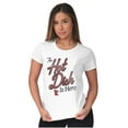 thumbnail image 3 of Minnesota Hotdish MN Funny Party Womens Slim Fit Graphic Tee Brisco Brands X, 3 of 5
