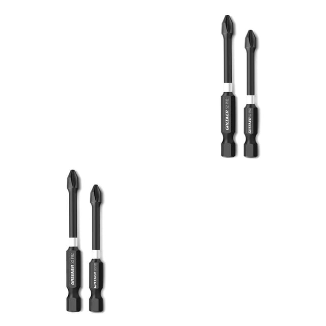 maskred Tournevis Plus Vert Foret Poignée en Acier Allié Anti- pour Glissement Bits d'Extraction Outil à Main Professionnel 65/70mm 2PCS 2Set