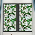 thumbnail image 2 of Rainbow Floral Window Film for Glass Doors - Decorative Indoor Static Cling Privacy Sticker with Flower Design and Removable Clear Film for Windows and Doors 100x43cm, 2 of 5