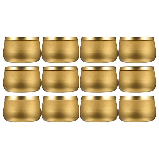 12 unids latas de hojalata latas selladas redondo caramelos bocadillos bocadillos cajas de embalaje Favores de fiesta