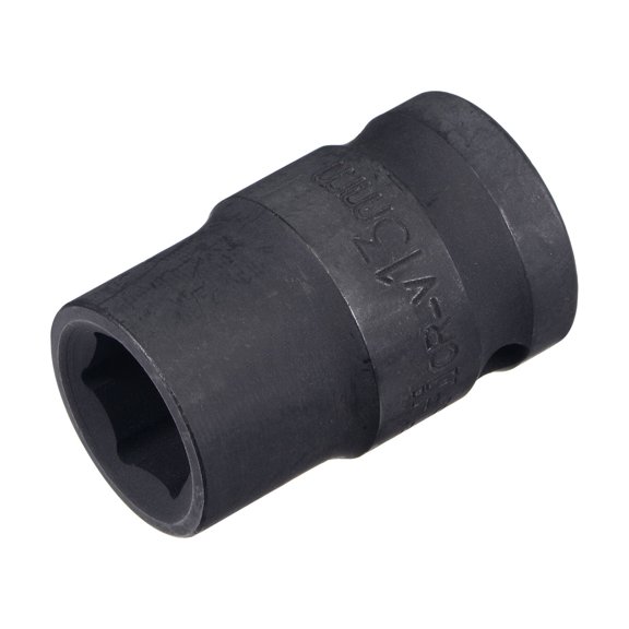 Uxcell 1/2" Drive by 13mm 6-Point Impact Socket, CR-V Steel 1.5" Length, Shallow Metric Sizes