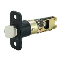Design House 6-Way Universal Entry Latch, Matte Black