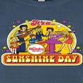 thumbnail image 3 of The Brady Bunch - The Brady Kids - Sunshine Day - Vintage Cartoon Band - Juniors Fitted Graphic T-Shirt, 3 of 5