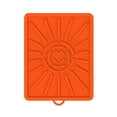 thumbnail image 4 of Plancha de silicona para herramientas, estera para parrilla, soporte para utensilios de barbacoa, estera de mesa, estante lateral Flexible, accesorios Naranja, 4 of 8