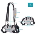 thumbnail image 2 of Ownpets Upgraded Dog Sling Harness, Outdoor Sling Bag for Spine Protection, Whole Body Support, Support Vest to Assist Aged Dogs, Size XL, 2 of 8