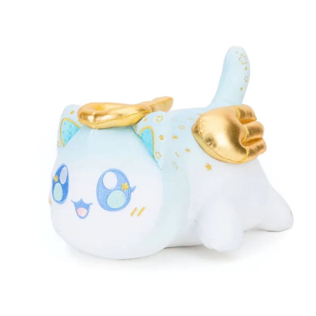 Lindo muñeco de peluche con forma de gato, regalo de la serie Hamburguesa de Coca-Cola y fresa