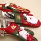 thumbnail image 4 of Juego de cubiertos navideños de 4 piezas, juego de cuchillo y tenedor, decoración de mesa, 4 of 5