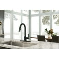thumbnail image 6 of Moen Adler Series 87233BRB Pull-Down Kitchen Faucet, 1.5 gpm, 1-Faucet Handle, 1-Faucet Hole, Metal, Lever Handle, 6 of 9