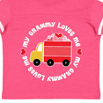 thumbnail image 4 of Inktastic My Grammy Loves Me Valentine Truck Boys or Girls Toddler T-Shirt, 4 of 5