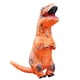 thumbnail image 4 of Disfraz inflable de dinosaurio T Rex Nikou para cosplay Naranja 120-140 cm, 4 of 15