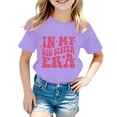 thumbnail image 2 of ibiyuan Big Sister Shirts for Girls 4t Promoted To Girls Outfit Embroidered T-Shirt Pregnancy Announcement Short Sleeve Clothes Toddler Girls Shirts Big Sister Outfit Tees Girl Tops Size 6, 2 of 5