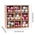 thumbnail image 3 of Christmas Sale! 99ct Multi-Color Christmas Tree Ball Ornaments Set Shatterproof Christmas Bling-Bling Hanging Decoration with Hand-held Gift Package for Xmas Tree Holiday Wedding Party, 3 of 9