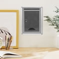 thumbnail image 4 of WHAMVOX 1Jgo Caja Para Correspondencia De Pared Gris Con Seguro Ideal Para Oficina Y Casa, 4 of 6