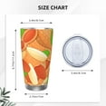 thumbnail image 4 of Logiee Peanuts1 Print 20OZ Car Cup with Lid, Stainless Steel Vacuum Insulated Double Wall Travel Tumbler, Durable Insulated Coffee Mug,Thermal Cup with Straw-Straw Two-piece Set, 4 of 8
