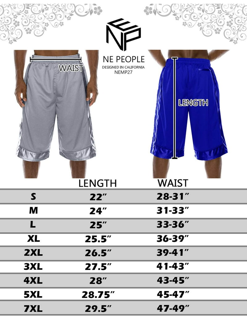 METHOD Men's Basketball Shorts Heavy Mesh with Regular Fit