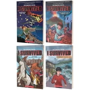 Lauren Tarshis 's I Survived Graphic Novel Series 4-Book Set (Books 5–8) Paperback – Historical Survival Adventure