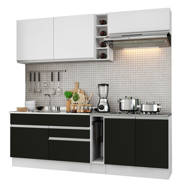 Cocina Integral Completa Modular Madesa Parma 220cm BN 04