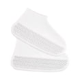 thumbnail image 2 of Cubrezapatos de silicona para adultos, chanclos antideslizantes para acampar, viajar al aire libre Blanco 29cm Sharpla Cubrezapatos, 2 of 8