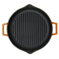 thumbnail image 2 of Lava Enameled Cast Iron Grill Pan 12 inch-Round with Pour Spouts Orange, 2 of 4