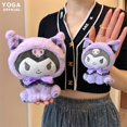 thumbnail image 4 of Sanrio-llaveros de felpa Cinnamoroll para niños, muñeco de Hello KittyPlush, colgante de bolsa Kuromi, accesorios de dibujos animados, regalo de cumpleaños, 10/20cm, 4 of 4