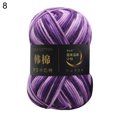 thumbnail image 1 of Opolski 7 Strands Gradient Color Cotton Crochet Knitting Sweater Scarf Hat Woolen Yarn, 1 of 9