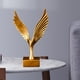 thumbnail image 5 of Estatua de ala de águila nórdica, adorno artesanal, obra de arte, escultura de Animal para el hogar, decoración de mesa, colección de regalos Sunnimix Estatua del águila, 5 of 8