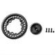 thumbnail image 3 of Kit de Engranajes 54T+23T para Coche RC para 1/5 X- 1/7 XO-1 1/10 1/10 e- 2.0VXL, RC, 3 of 5