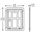 thumbnail image 2 of Pet Screen Door Automatic Closing Free Entry Exit Gate Flap Door With Magnetic Flap Pet Supplies For Cats Dogs, 2 of 7