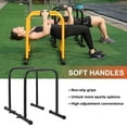 RELIFE REBUILD YOUR LIFE Dip Station Gym Exercise Machine, Heavy Duty