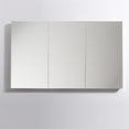 thumbnail image 3 of Fresca Senza 59" Aluminum Bathroom Medicine Cabinet with Mirrors in Mirrored, 3 of 6