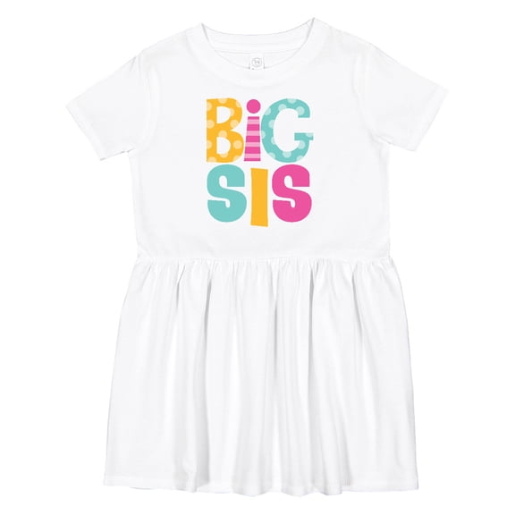 Inktastic Big Sis Announcement New Sister Girls Toddler Dress